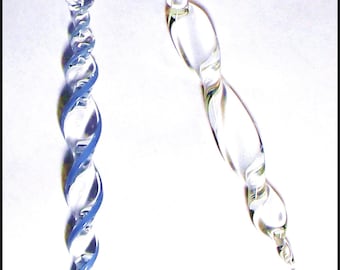 Lampwork Glass Icicle Pendant or Ornament Tutorial by Shawn Tucker - Boro, Borosilicate - Beginning Level Instructions