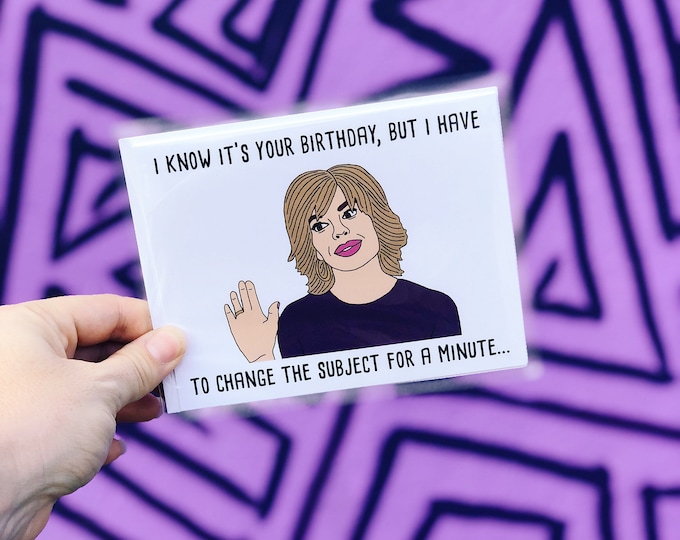 Lisa Rinna Birthday Card