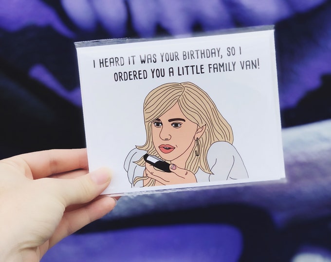 Real Housewives of Orange County Birthday Card