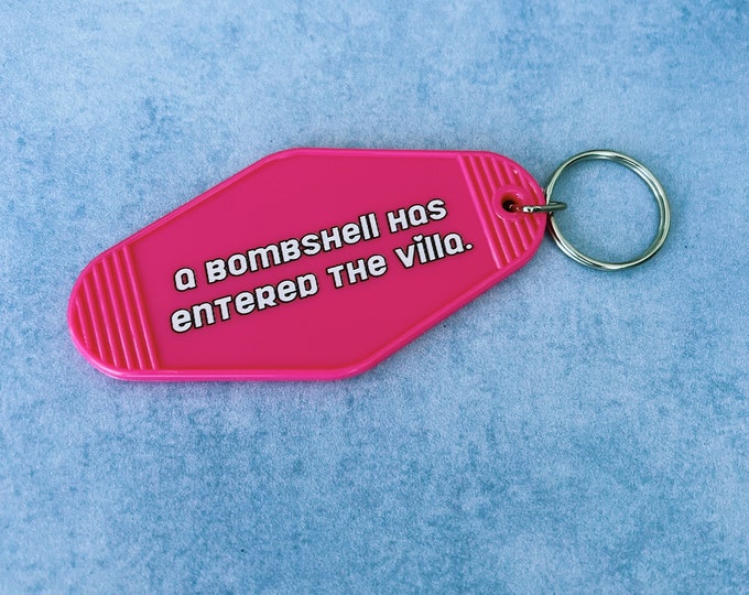 Bombshell Keychain