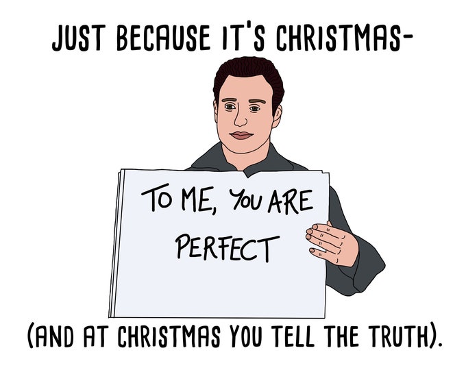 Love Actually Christmas Card