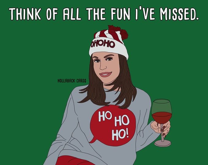 Bethenny Frankel RHONY Christmas Card