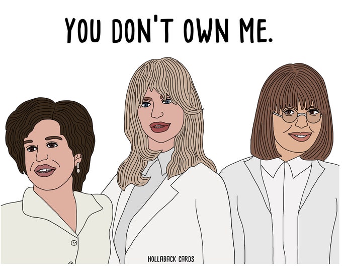 First Wives Club You Don't Own Me Magnet