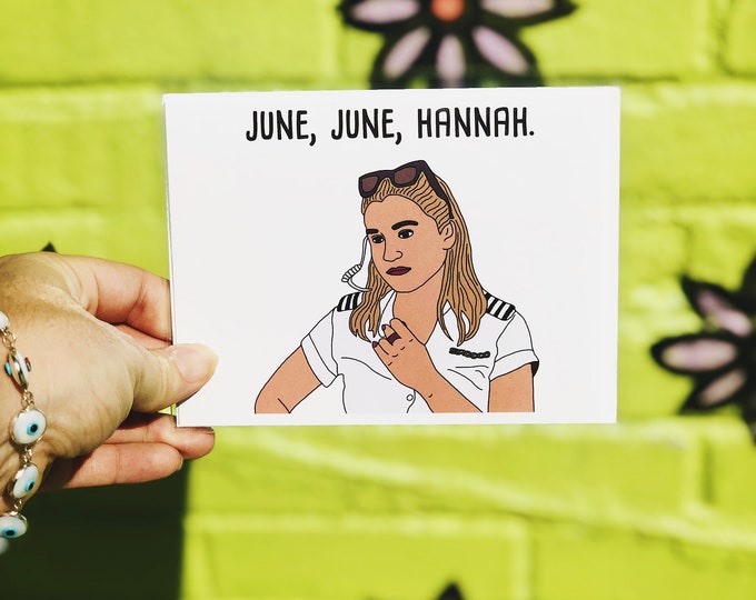 Below Deck June June Hannah Card