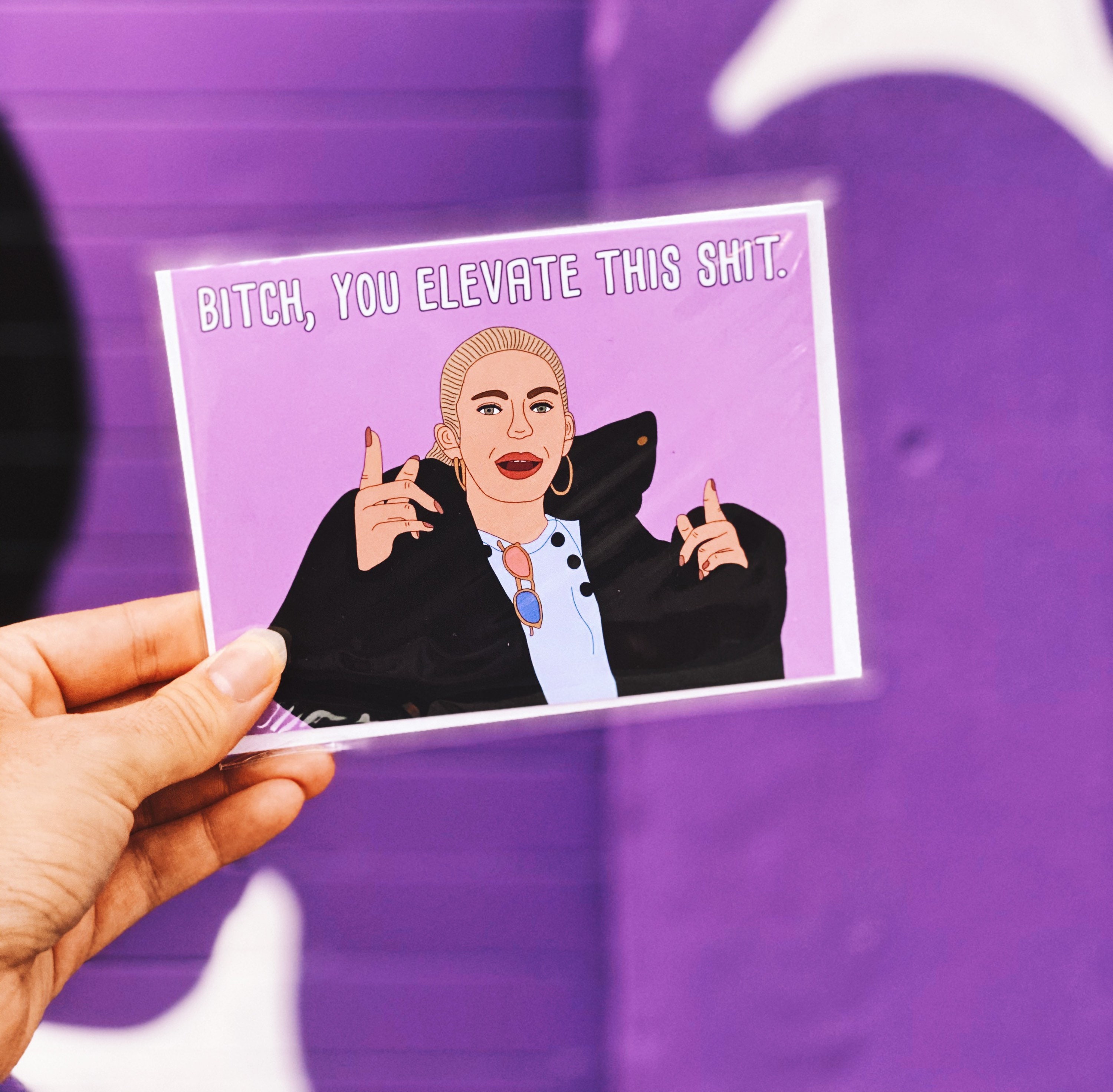 Leah Mob RHONY Elevate Card