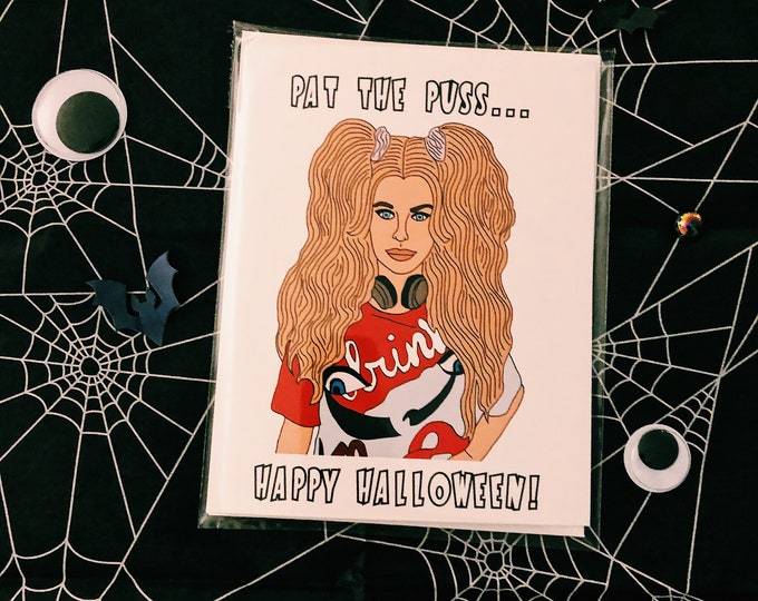 Erika Jayne Lisa Rinna Halloween RHOBH Card