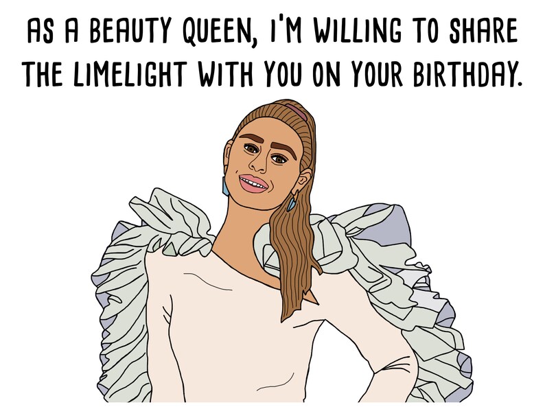 Raquel Vanderpump Rules Birthday Card