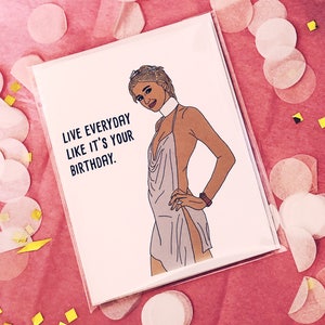 Paris Birthday Card