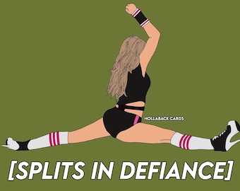 Kenzie Splits Magnet