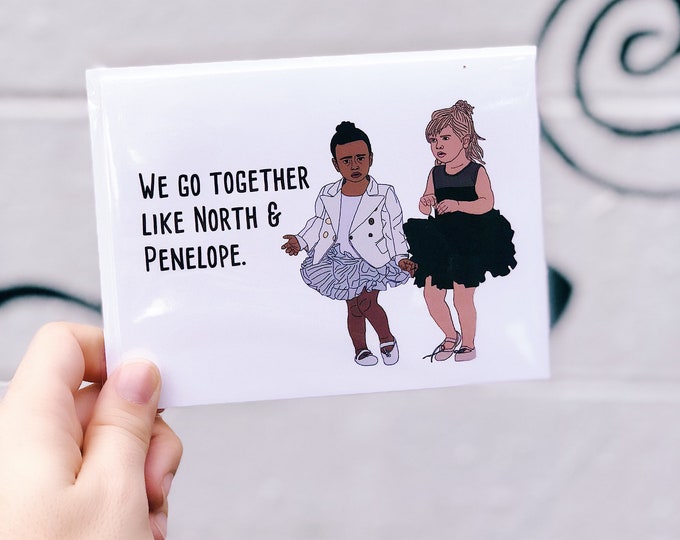 North and Penelope Card