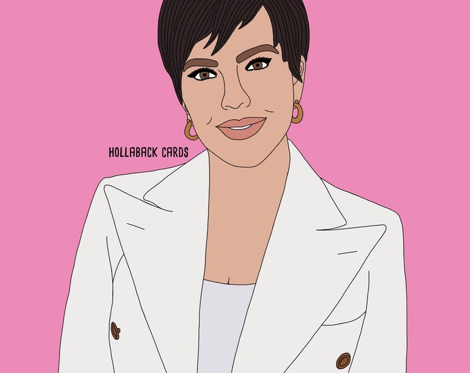 Kris Jenner Mother’s Day Card