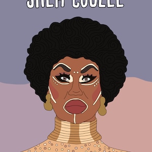 Shea Coulee Drag Race Sticker