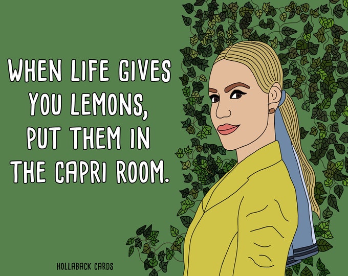 Dorit Capri Room RHOBH Magnet