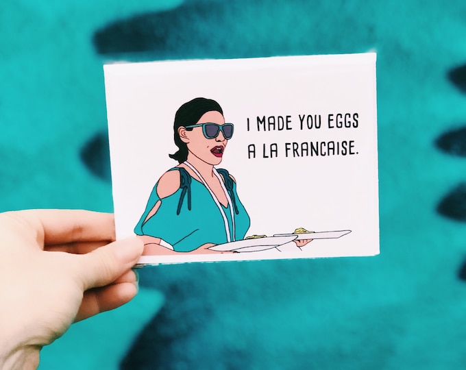 Countess Luann Real Housewives of New York Eggs Card