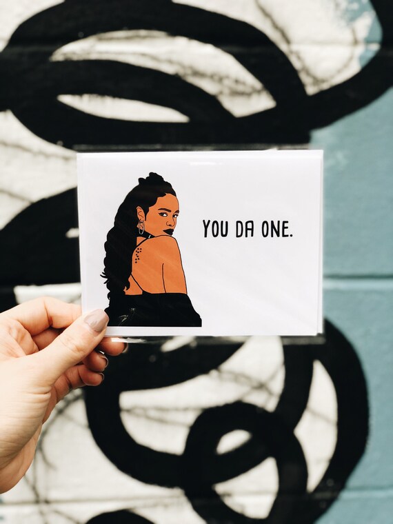 You Da One Rihanna Valentine Etsy