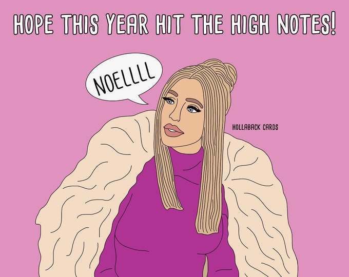 Erika Jayne RHOBH Noel Christmas Card