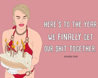 Tarjeta de cumpleaños de Whitney Rose RHOSLC