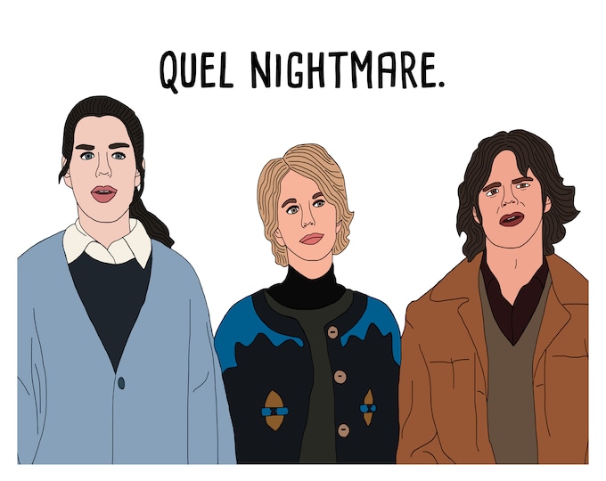 Quel Nightmare You've Got Mail Card