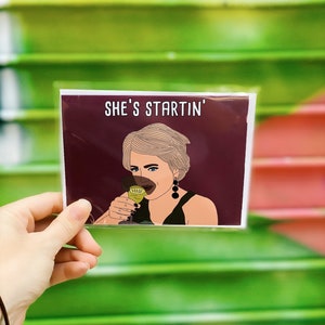 Dorinda RHONY, carte de départ