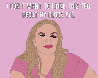 Heather Gay RHOSLC Black Eye Magnet