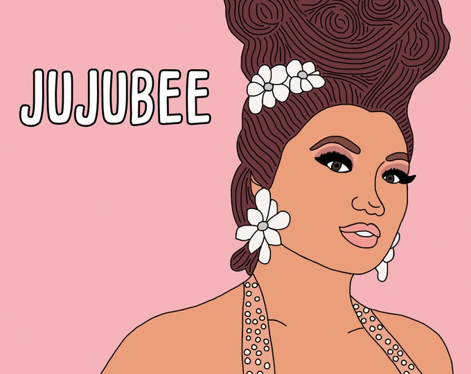 Jujubee Rupaul's Drag Race Sticker