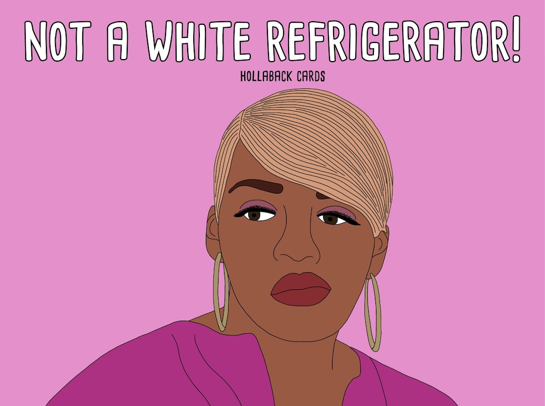 Nene Leakes White Refrigerator RHOA Magent - Etsy