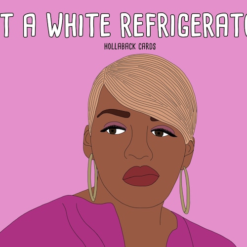 Nene Leakes White Refrigerator RHOA Magent - Etsy