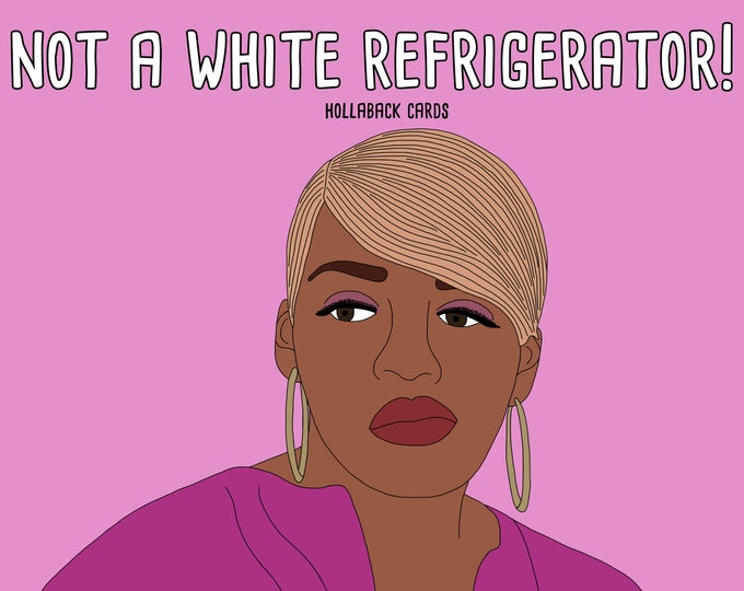 Nene Leakes White Refrigerator RHOA magent