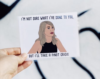 Stassi Schroeder Vanderpump Rules Pinot Grigio Card