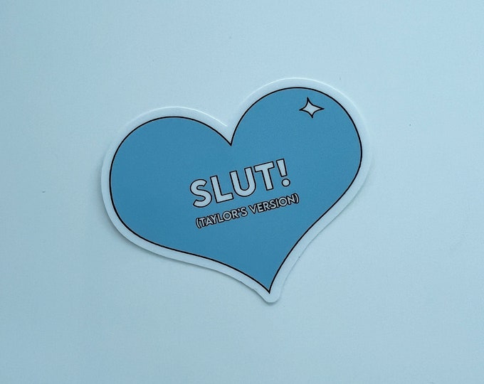 Blue Heart Sticker