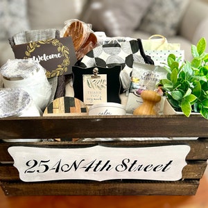 New Homeowner Customized Gift Basket - Closing Gift