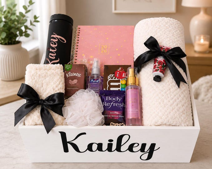Personalized College Care Package for Her / Dorm Essentials Box / College Gift