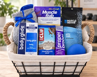 Post-Race Recovery Gift Basket | Marathon Runner Gift