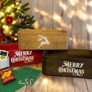 Weihnachtskarte Aufbewahrungsbox - Weihnachtsdekor