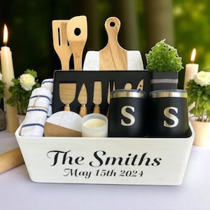 Custom Wedding Gift For Couple | Personalized Gift for Couples | Elegant Wedding Gift Basket