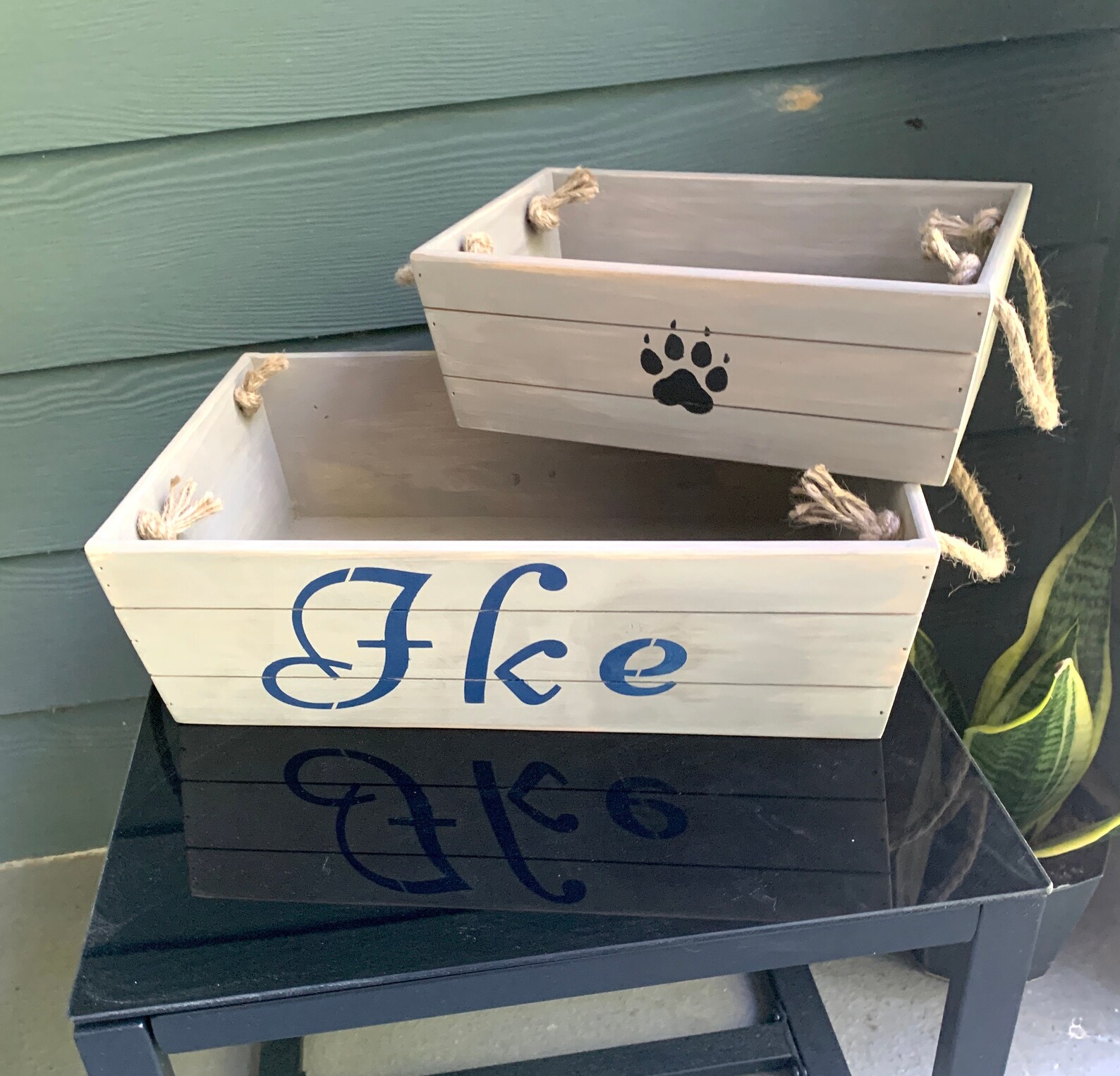Dog Toy Bin Personalized Dog Toy Storage Dog Toy Box Wood Etsy