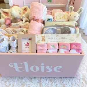 Luxus-Baby-Geschenkkorb - 20 Artikel