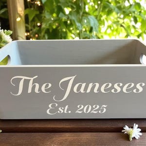 Elegante trouwkaartdoos | Gepersonaliseerde trouwkaartdoos | Trouwkaarthouder | Geschenkdoos bruiloft | Mand met trouwkaarten