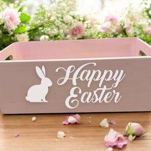 Easter Crate Box - Easter Decor