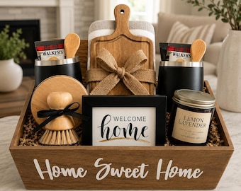 Realtor Housewarming Gift Basket | House Closing Basket | Welcome Home Present