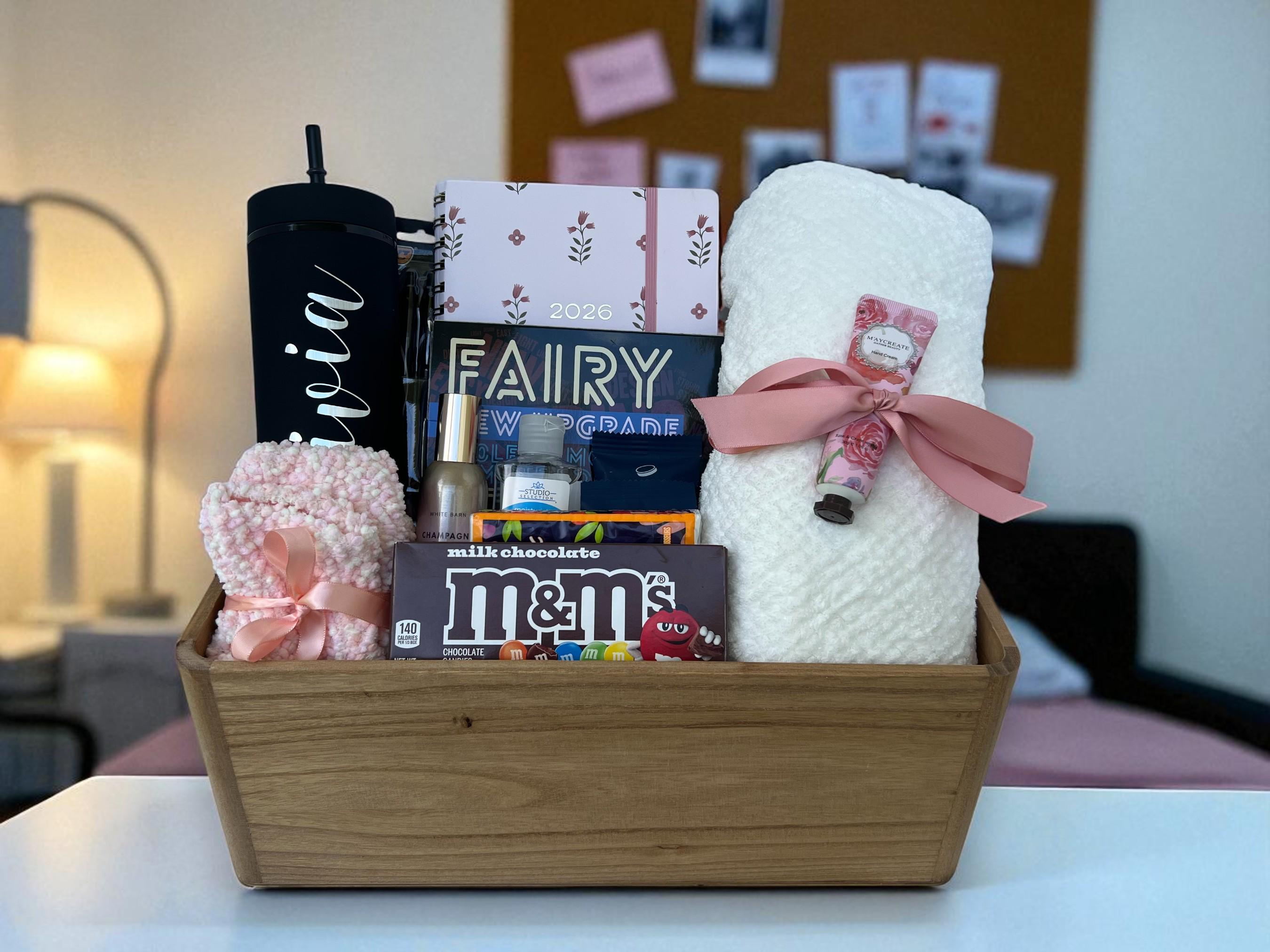 College Students College Acceptance Gift Ideas College Gift Basket