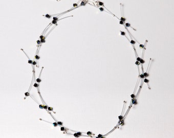 Elegant Swarovski 'Firework' Necklace