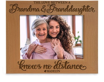 PERSONALIZED - the Love Between A Grandma & Granddaughter