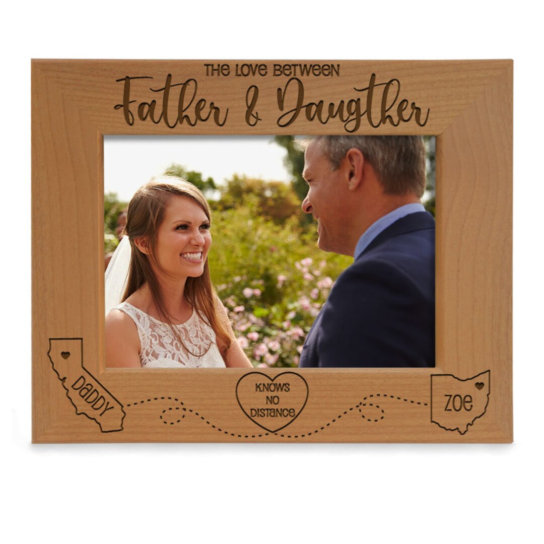 Personalized-the Love Between A Father & Daughter Knows No Distance ...