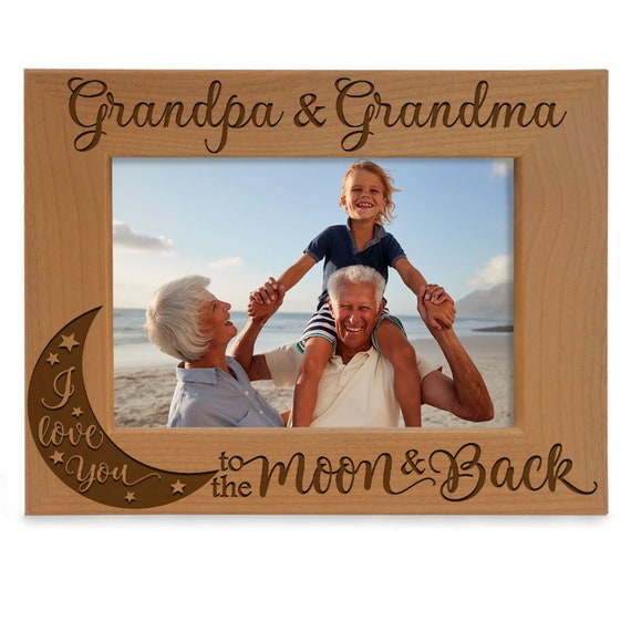 Best Grandma Gifts Christmas Gifts for Grandma Picture Frame, Nana Natural