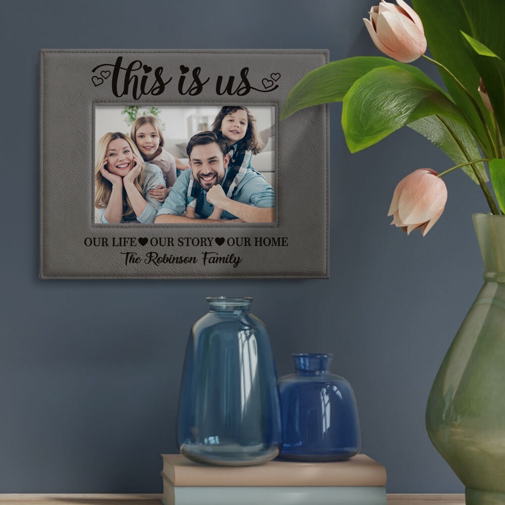 Personalized-this is Us Our Life Our Story Our Home Picture Frame ...