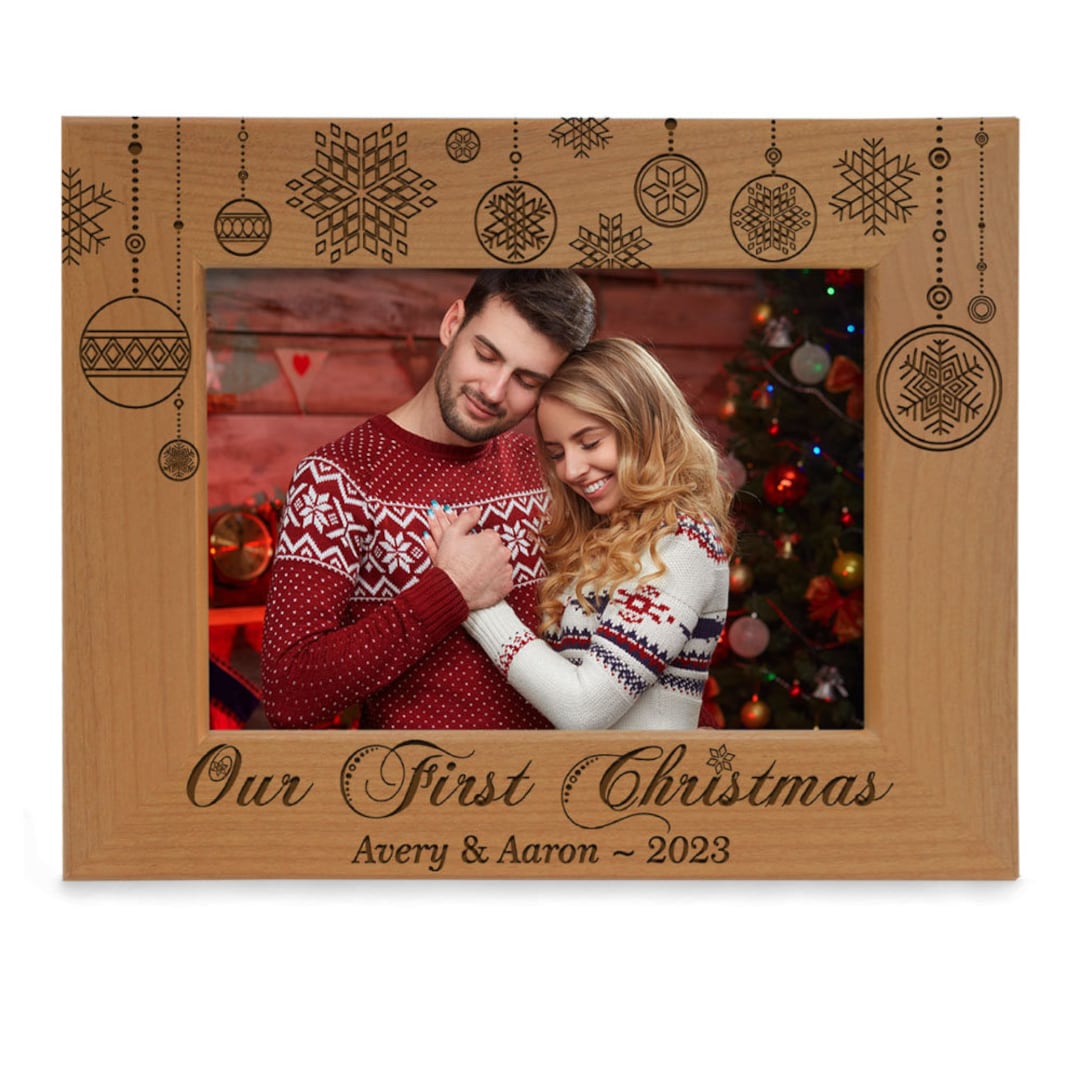 Personalzed Ornament, Our 1st Chrstmas N Our New Home Xmas Mr And