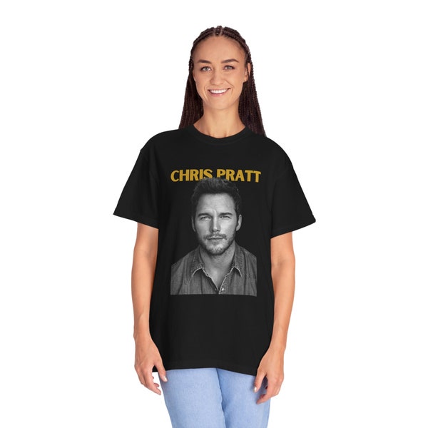 Chris Pratt, Celebrity, Comfort Colors Unisex Garment-Dyed T-shirt