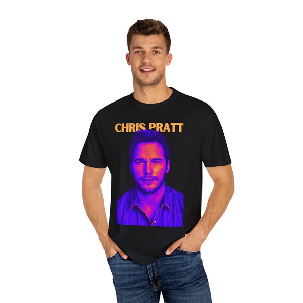Chris Pratt Star Lord Guardians of the Galaxy Comfort Colors Unisex Garment-Dyed T-shirt