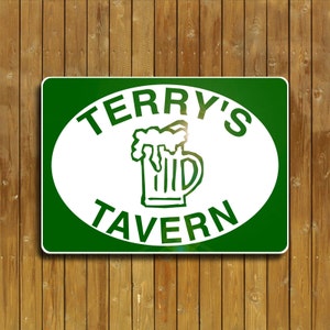 Personalized Tavern Sign